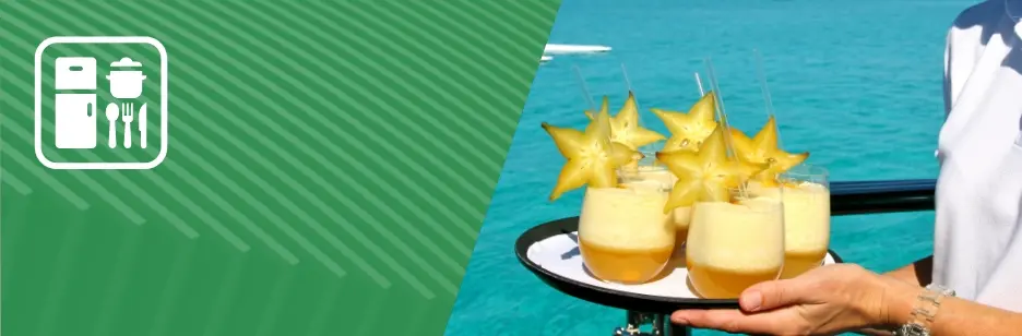 Online yacht crew training | Service Course